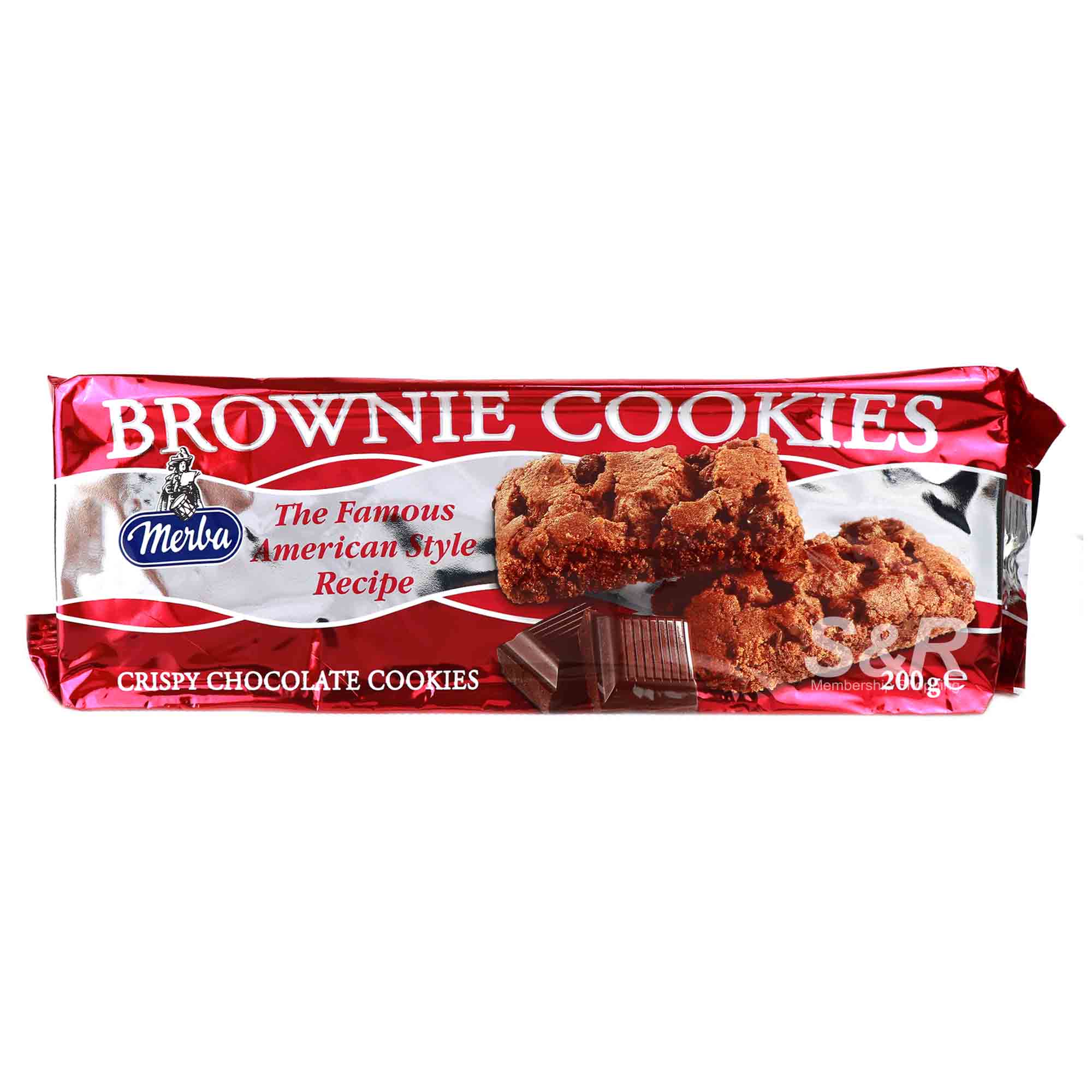 Merba Brownie Cookies 200g Merba Brownie Cookies 200g